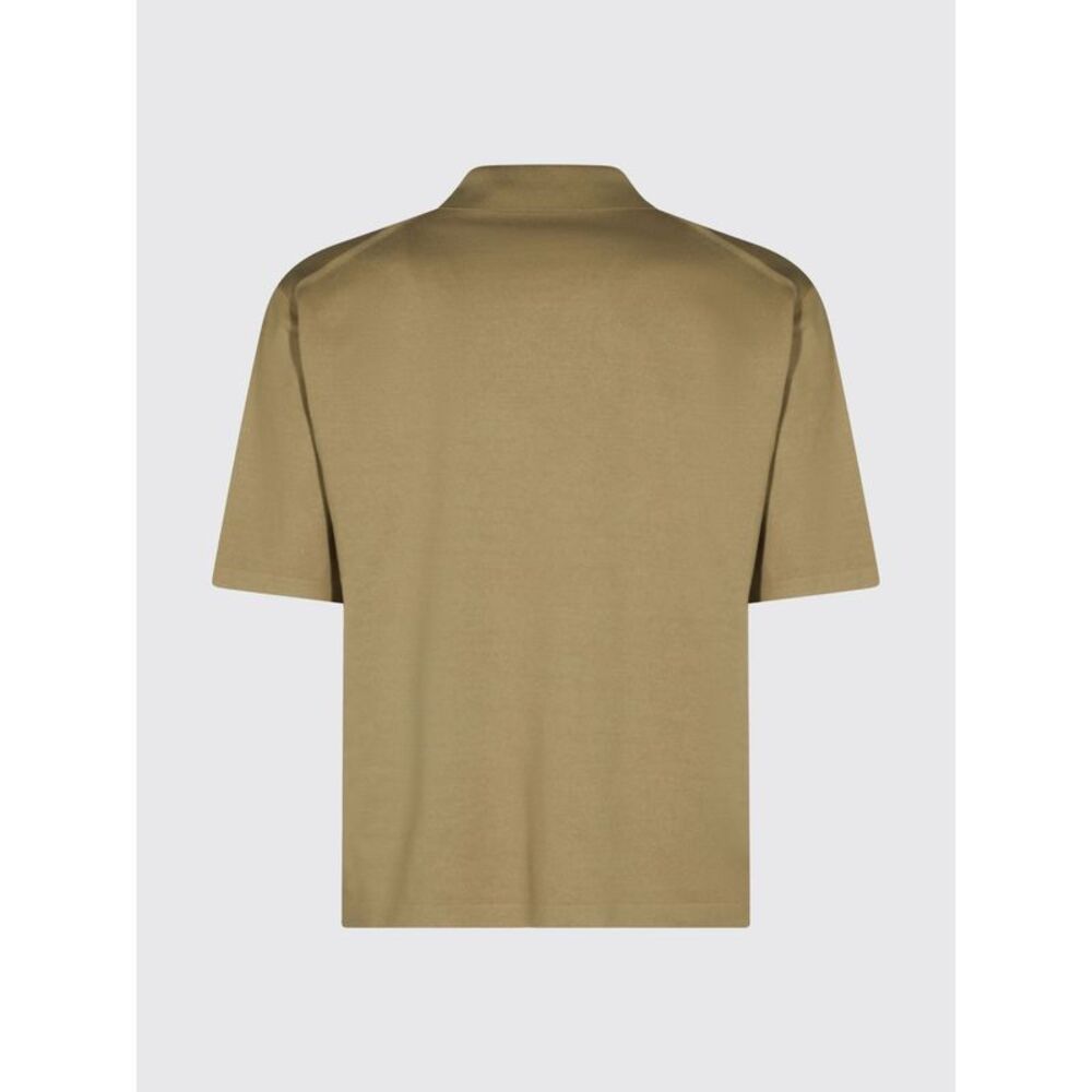Auralee Polo Shirt Men Kaki - Picture 3 of 4